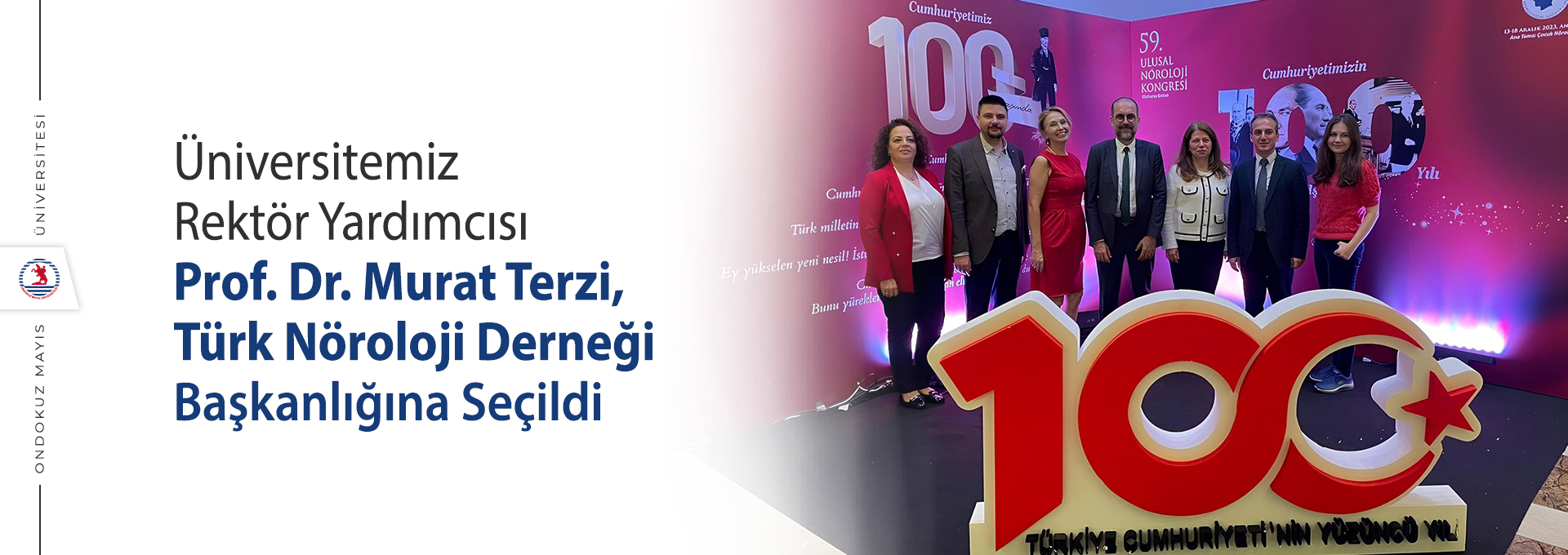 Prof. Dr. Murat Terzi, Türk Nöroloji Derneği Başkanlığına Seçildi